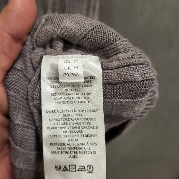 Free People FP Beach Ribbed Knit Sweater Skirt Women Size Medium Stretch Comfy - Picture 4 of 7